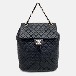 Chanel Black Leather backpack 1201902