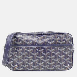 Goyard Cap Vert Grey Goyardine Coated Canvas Shoulder Bag 1202180