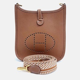 Hermes Evelyn 16 Brown Leather Bag 1201991