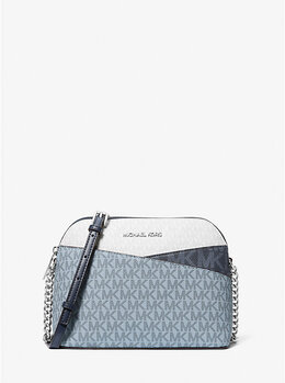 Сумка через плечо Jet set travel с фирменным логотипом и цветными блоками Michael Kors, мультиколор 35s5stvc6b | admirl multi