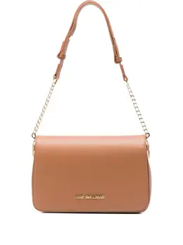 Love Moschino logo-plaque shoulder bag 31670538