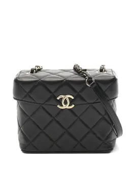 Chanel 2021 matelassé Small Box shoulder bag 31798555