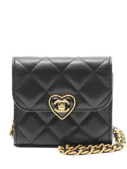 Chanel 2021s matelassé heart-shaped shoulder bag 31799002