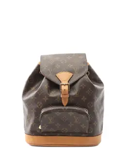 Louis Vuitton 2004 Montsouris MM monogram backpack 31798493