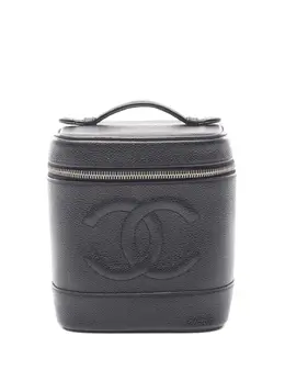 Chanel 2002-2003 Coco-mark vanity bag 31798301