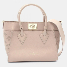 Louis Vuitton On My Side PM Beige Leather Shoulder Bag 1202151