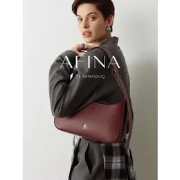 Сумка сэтчел Afina 696, фактура зернистая, вишневый 4542542979