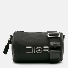 Christian Dior Black Hajime Sorayama Nylon Roller Bag 1202978