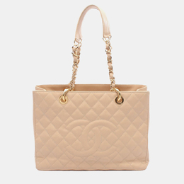 Chanel Brown Caviar Grand Shopping Tote 1202754
