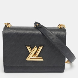 Louis Vuitton Black Epi Leather Twist MM Bag 1201403