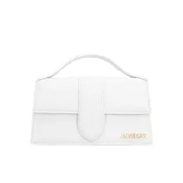 Сумка сэтчел Jacquemus Le Grand Bambino, фактура гладкая, белый 4429216491