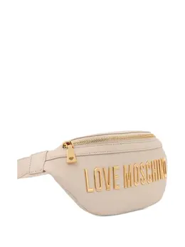 Love Moschino logo-plaque belt bag 31219608