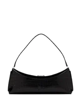 Jacquemus A Clutch Ovalo crocodile-embossed shoulder bag 30986818