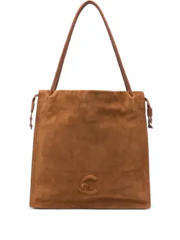 Coccinelle large Dulse suede tote bag 31721565