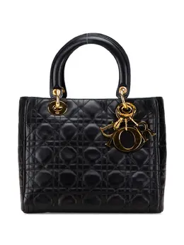 Christian Dior 2000-2025 Medium Lambskin Cannage Lady Dior satchel 31838088