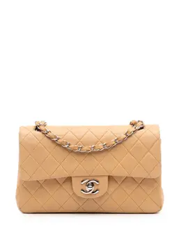 Chanel 2000-2002 Small Classic Lambskin Double Flap shoulder bag 31840867