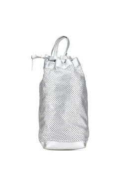 Celine 2000-2025 Perforated Metallic Calfskin Sling backpack 31836819