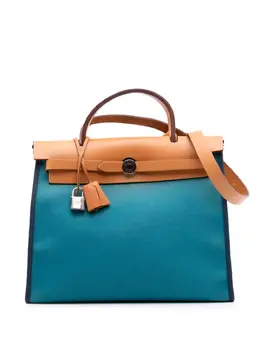 Hermes 2009-2014 Toile Herbag Zip 31 satchel 31840976