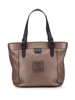 Loewe 2012 Anagram Leather Fusta tote bag 31838060