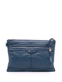 Balenciaga 2017 Lambskin Motocross Classic Clip M clutch bag 31849639