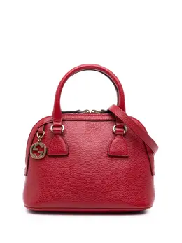 Gucci 2016-2025 Mini Leather GG Charm Dome satchel 31848792
