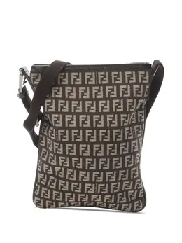 Fendi 2000-2010 Zucchino Canvas crossbody bag 31853756