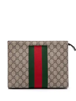 Gucci 2000-2015 GG Supreme Web clutch bag 31836909