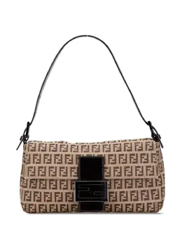 Fendi 2000-2010 Zucchino Canvas Baguette shoulder bag 31833264