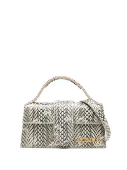 Jacquemus Le Bambino snake-print tote bag 29884717
