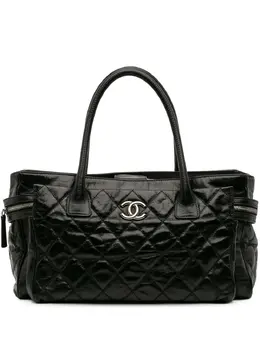 Chanel 2008-2009 Medium Quilted Glazed Calfskin Executive tote bag 31841302