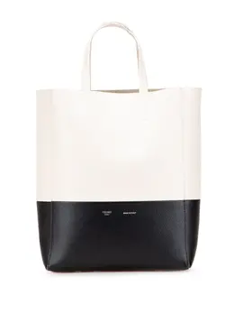 Celine 2017 Small Bicolor Leather Vertical Cabas tote bag 31838058
