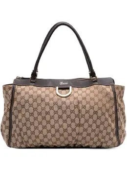 Gucci 2016-2025 GG Canvas Abbey D Ring tote bag 31840910