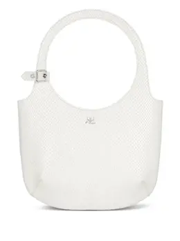 Courreges Сумка с тиснением под кожу змеи Courrèges, белый 31605682 | белый