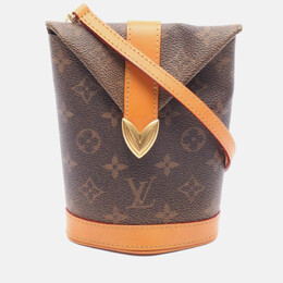 Louis Vuitton Envelope Pouch Shoulder Bag Monogram Dust Canvas Mens 1203616