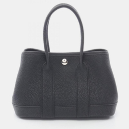 Hermes Neo Garden 23 Black Negonda Tote 1203516