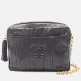 Chanel Mademoiselle Coco CC Gray Lambskin Crossbody Chain Shoulder Bag GHW 1203434