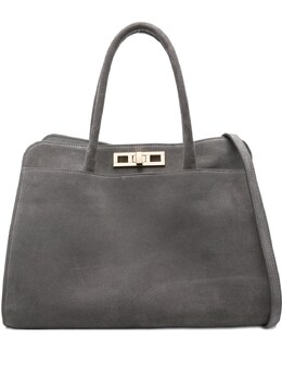 Fabiana Filippi Suede Leather Tote Bag bgd215a851l8078198