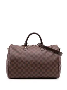 Louis Vuitton 2015 Damier Ebene Speedy 35 boston bag 31856240