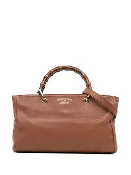 Gucci 2016-2025 Medium Calfskin Bamboo Shopper satchel 31859681