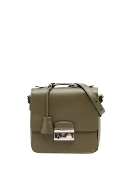 Prada 2010-2025 Small Saffiano Lux Sound satchel 31858666