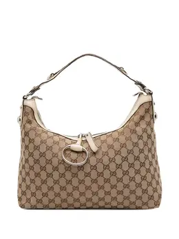 Gucci 2016-2025 Medium GG Canvas Icon Bit satchel 31859238