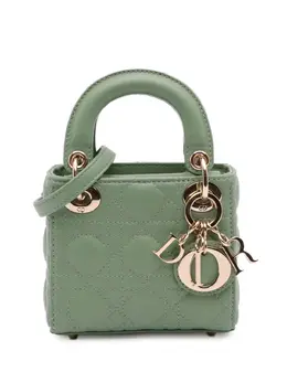 Christian Dior 2020 Micro Lambskin Cannage Lady Dior satchel 31859665
