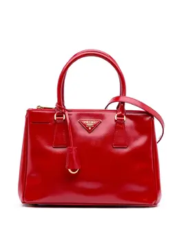 Prada 2013-2025 Small Saffiano Vernice Galleria Double Zip satchel 31856239