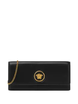 Versace medusa-plaque calfskin shoulder bag 31128036
