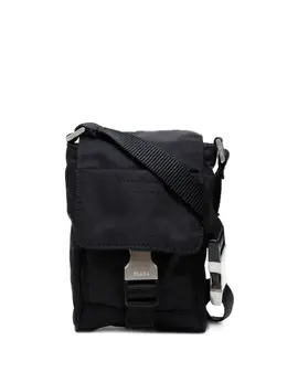 Prada 1990-2010s buckle-closure messenger bag 31849418