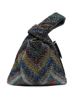 Missoni zigzag-pattern tote bag 31768370