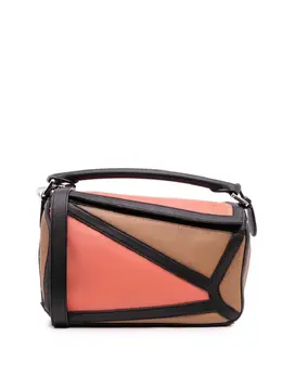 Loewe 2018 Small Calfskin Graphic Puzzle satchel 31858362