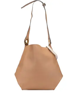 Burberry 2000-2017 Bicolor Calfskin Grommet Hobo satchel 31858290