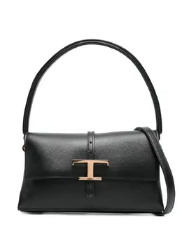 Tod's T-buckle leather shoulder bag 31697765