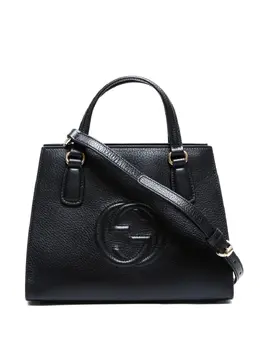 Gucci 2015-2024 Soho embossed-logo crossbody bag 31851328